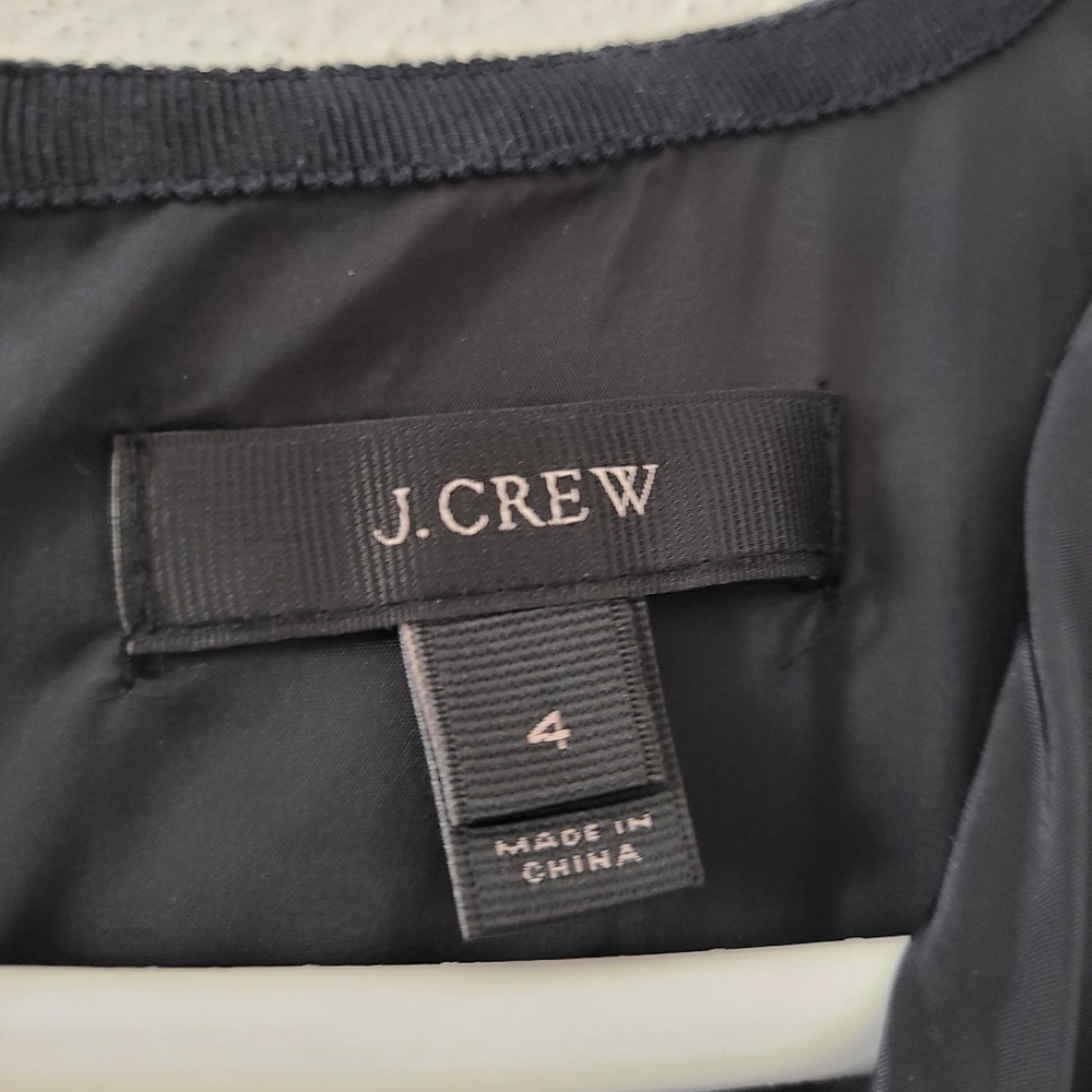 J Crew Navy Blue Dress - Picture 4 of 6